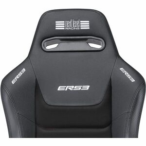 Next Level Racing ERS3 Elite Reclining Seat- PU Leather & Suede Edition - For Gaming - Foam - Black