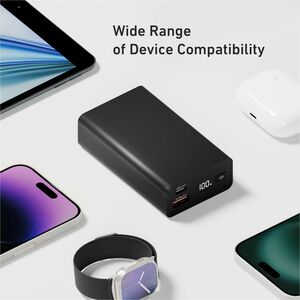 CODi 65W Laptop/Device Power Bank - For Notebook, Tablet, Headphone, Camera - 20000 mAh - 65 W - 3.25 A - 9 V DC, 12 V DC,