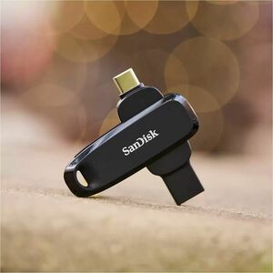 SanDisk Phone Drive SDDDC6-256G-G46 256 GB USB 3.2 (Gen 1) Typ C, USB 3.2 (Gen. 1) Typ A Flash-Laufwerk - Schwarz - 100 MB