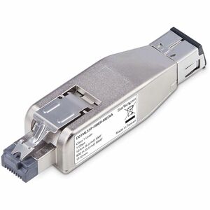StarTech.com Gigabit Glasfaser Medienkonverter Dongle, Kompaktes LWL Kupfer Umsetzer SM/MM, Glasfaser auf Ethernet RJ45, P