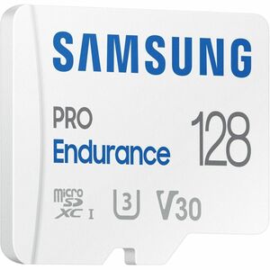 Samsung PRO Endurance MB-MJ128K 128 GB Class 10/UHS-I (U3) V30 microSDXC - 100 MB/s Read - 40 MB/s Write - 120 Month Warranty