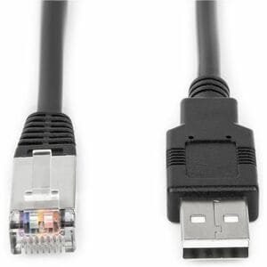 Rocstor Premier Cisco USB Console Cable - 10 ft (3m) - 10 ft RJ-45/USB Network Cable for Console, Notebook, Desktop Comput