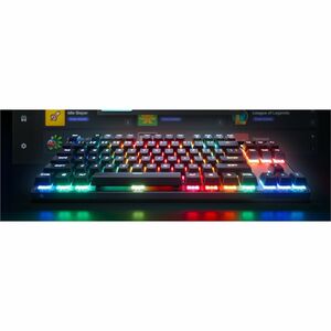 SteelSeries Apex Pro TKL Wireless Gen 3 Gaming Keyboard - Wired/Wireless Connectivity - USB Type C Interface - RGB LED - E