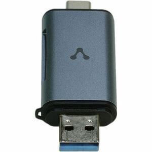 Vorago CR-350 Lector Flash - USB 3.0 Typo A, USB Tipo C - Externo - SD, microSD