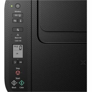 Canon PIXMA TS3750i Wired & Wireless Inkjet Multifunction Printer - Colour - Black - Copier/Printer/Scanner - 4800 x 1200 