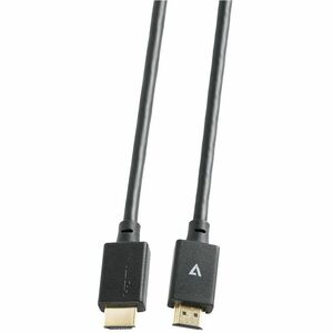V7 V7HDMIPRO-3M-BLK 3,05 m HDMI AV-Kabel - Cable for Audio-/Video-Gerät, PC, Monitor, Projektor, HDTV - 48 Gbit/s - Unters