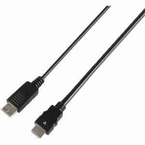 V7 V7DP14HDMI21-2M-BLK 2.01 m DisplayPort/HDMI Cabo A/V - Cable for Dispositivo áudio/vídeo, Computador, Monitor, Projetor