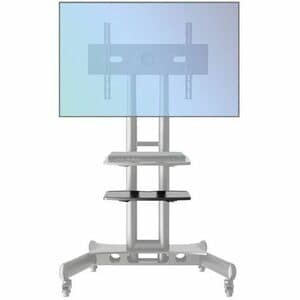 AD-TVAC-SH75 extra cart shelf - use with AD-TVC-75 TV/AV cart only - capacity 11kg (24lb) - Black