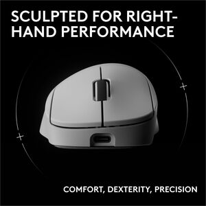 Logitech G PRO X SUPERLIGHT 2 DEX LIGHTSPEED Wireless Gaming Mouse, 60g Pro-Grade Lightweight Mouse With 5 Programmable Bu