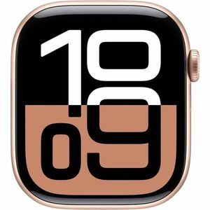Watch Series 10 GPS 46mm Rose Gold Aluminium Case with Light Blush Sport Band - S/M