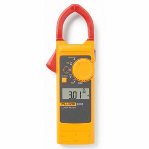 FLUKE-301D-R,600A AC/DC CLAMP METER WITH SLIM BODY AND THIN JAW ARM RETAIL - 600 V, 400 A AC - 600 V, 400 A DC