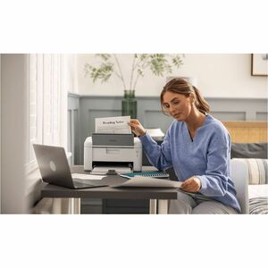 Brother HL-L1230W Desktop Wired/Wireless Laser Printer - Monochrome - 2400 x 600 dpi class - 150 Sheets Input - Wireless L