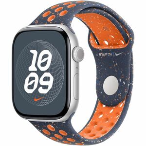 Bracelet pour Smartwatch Apple Réglable - 1 - Moyen (M)/Grand (L) - À clou et passant avec - Aluminium, Fluoroélastomère