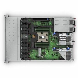 HPE ProLiant DL325 G11 1U Rack Server - 1 x AMD EPYC 9124 3 GHz - 64 GB RAM - 960 GB SSD - (2 x 480GB) SSD Configuration -