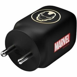 Belkin X Marvel, Ironman Edition, 65W Gan Dual USB-C Pd 3.0 Fast Charger with Pps Technology, Compact Size for Type-C Supp