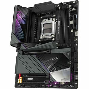 Aorus X870E AORUS MASTER Gaming Desktop Motherboard - AMD X870E Chipset - Socket AM5 - ATX - Ryzen 5, Ryzen 7 Processor Su