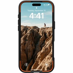 Urban Armor Gear Civilian Carrying Case Apple iPhone 16 Pro Max Smartphone - Olive Drab - Drop Resistant, Shock Absorbing,