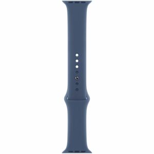 Apple Watch SE Smartwatch - Rechteckig Case Shape - 44 mm Case Height - 38 mm Case Width - Silber Case Color - Denim Band 