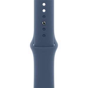 Apple Watch Series 10 Smartwatch - 42 mm Case Height - 36 mm Case Width - Silber Case Color - Denim Band Color - Aluminium