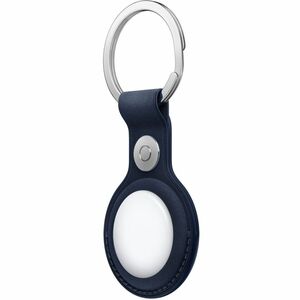 Apple AirTag Bestandsverfolgung-Etikettenschieber - Micro-Twill, Edelstahl - Blau - Schlüsselring, Durable