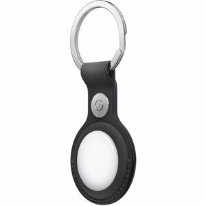 Apple AirTag Bestandsverfolgung-Etikettenschieber - Micro-Twill - Schwarz - Schlüsselring