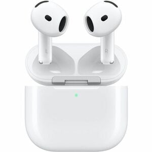 Apple AirPods 4 True Wireless Earbud Stereo Earset - White - Siri - Binaural - In-ear - Bluetooth