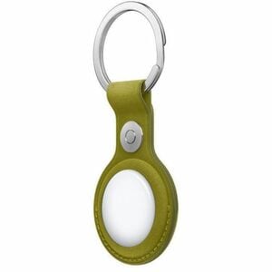 AirTag FineWoven Key Ring - Chartreuse