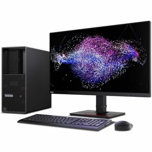Lenovo ThinkStation P3 30GS00BPGE Workstation - 1 x Intel Core i9 14. Gen. - vPro-Technologie - 64 GB - 1 TB SSD - Tower -