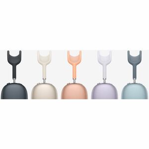 Apple AirPods Max Kabellos Über das Ohr, Kopfbügel Stereo Headset - Starlight - Siri - Binaural - Ohrumschließend - Bluetooth