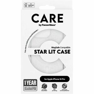 CARE Urban Combat Case for Apple iPhone 16 Pro Smartphone - White, Transparent - Drop Resistant, Yellowing Resistant, Crus