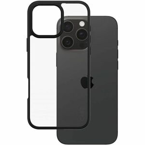 CARE Urban Combat Case for Apple iPhone 16 Pro Max Smartphone - Transparent, Black - Drop Resistant, Scratch Resistant, Sh