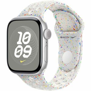 Apple Adjustable Smartwatch Band - 1 - Medium (M)/Large (L) - Pin-and-tuck Attachment - Pure Platinum - Aluminium