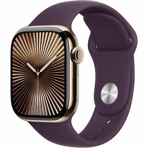 Apple Adjustable Smartwatch Band - 1 - Small (S)/Medium (M) - Pin-and-tuck Attachment - Plum - Fluoroelastomer