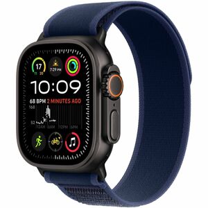 Apple Adjustable Smartwatch Band - 1 - Small (S)/Medium (M) - Trail Loop Attachment - Blue - Nylon Weave, Titanium, Polyester