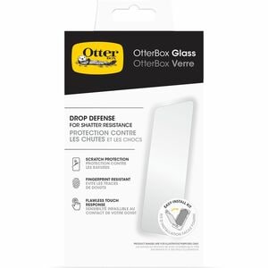 OtterBox Glass 9H Aluminosilicate Screen Protector iPhone 16 Plus - Clear - 1 - For OLED iPhone 16 Plus - Drop Resistant, 