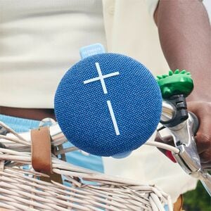 Ultimate Ears MINIROLL Portable Bluetooth Speaker System - Majestic Blue - Battery Rechargeable