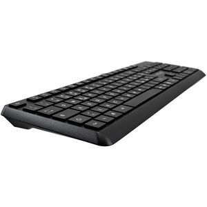 Tastiera e mouse V7 CKU350IT - Italiano - USB Cavo Tastiera - 107 Tasto - Nero - USB Cavo Mouse - Ottico - 2500 dpi - 4 Pu
