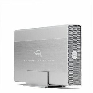 OWC Mercury Elite Pro 20 TB Desktop Hard Drive - External - SATA (SATA/600) - Silver - PlayStation, Desktop PC, MacBook, M