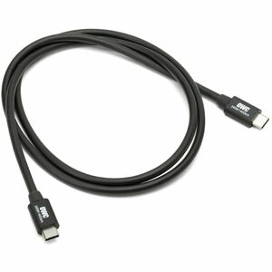 OWC 1.0M (39") OWC Thunderbolt 4 (USB-C) Cable - 1 m Thunderbolt 4 Data Transfer Cable for MAC, Dock - First End: 1 x USB 