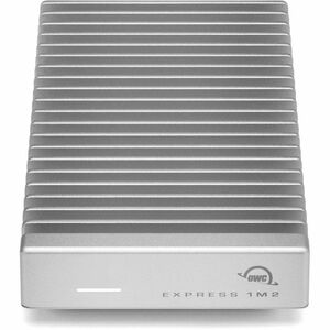 OWC Express 1M2 1 TB Portable Rugged Solid State Drive - M.2 External - PCI Express NVMe (PCI Express NVMe 4.0) - Silver -