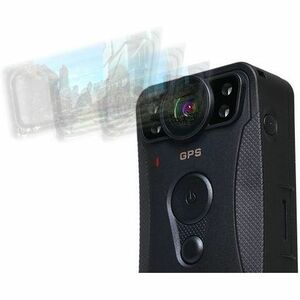 Transcend DrivePro Body 40 Digital Camcorder - STARVIS - MP4, H.264 - Electronic (IS) - 128 GB Flash Memory - USB - GPS - 