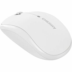 CHERRY MW 2200 Mouse - Radio Frequency - USB Type A - Optical - 3 Button(s) - White - Wireless - 10.06 m - 2.40 GHz - 1300