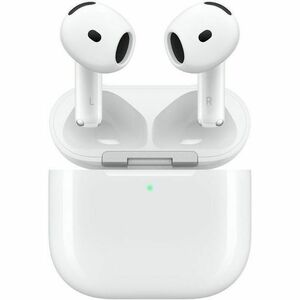 Apple AirPods 4 True Wireless Earbud Stereo Earset - White - Siri - Binaural - In-ear - Bluetooth