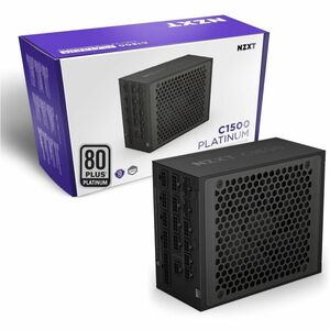 NZXT PA-5P1BB-AU ATX 3.1, ATX12V v3.1, EPS12V v2.92 Modular Power Supply - 1.50 kW - Matte Black - Compact - 120 V AC, 230