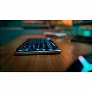Logitech G G915 X LIGHTSPEED Gaming Keyboard - Wired/Wireless Connectivity - USB Type C Interface - RGB LED - German - QWE