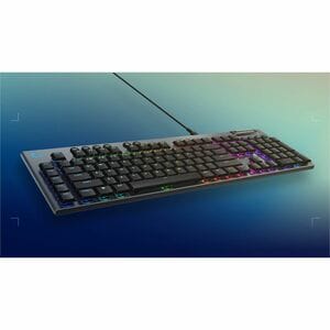 Logitech G915 X Gaming Keyboard - Cable Connectivity - USB Interface - RGB LED - German - QWERTZ Layout - Black - GL Tacti