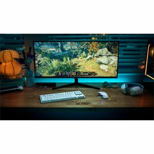 Logitech G G915 X LIGHTSPEED TKL Gaming Keyboard - Wired/Wireless Connectivity - USB Type C Interface - RGB LED - Danish, 