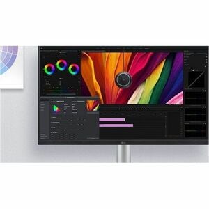 LG UltraFine 32UQ850V-W 32" Class 4K UHD LCD Monitor - 16:9 - White - 32" Viewable - In-plane Switching (IPS) Technology -
