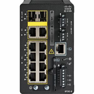 Cisco Catalyst IE3100 Rugged 10 Ports Manageable Ethernet Switch - Gigabit Ethernet - 10/100/1000Base-T, 1000Base-X - 3 La