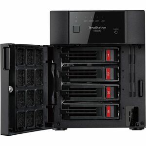 BUFFALO TeraStation 3430DN 4-Bay Secure SMB Desktop NAS 4TB (2x2TB) with Hard Drives Included - 1 x Annapurna Labs Alpine 